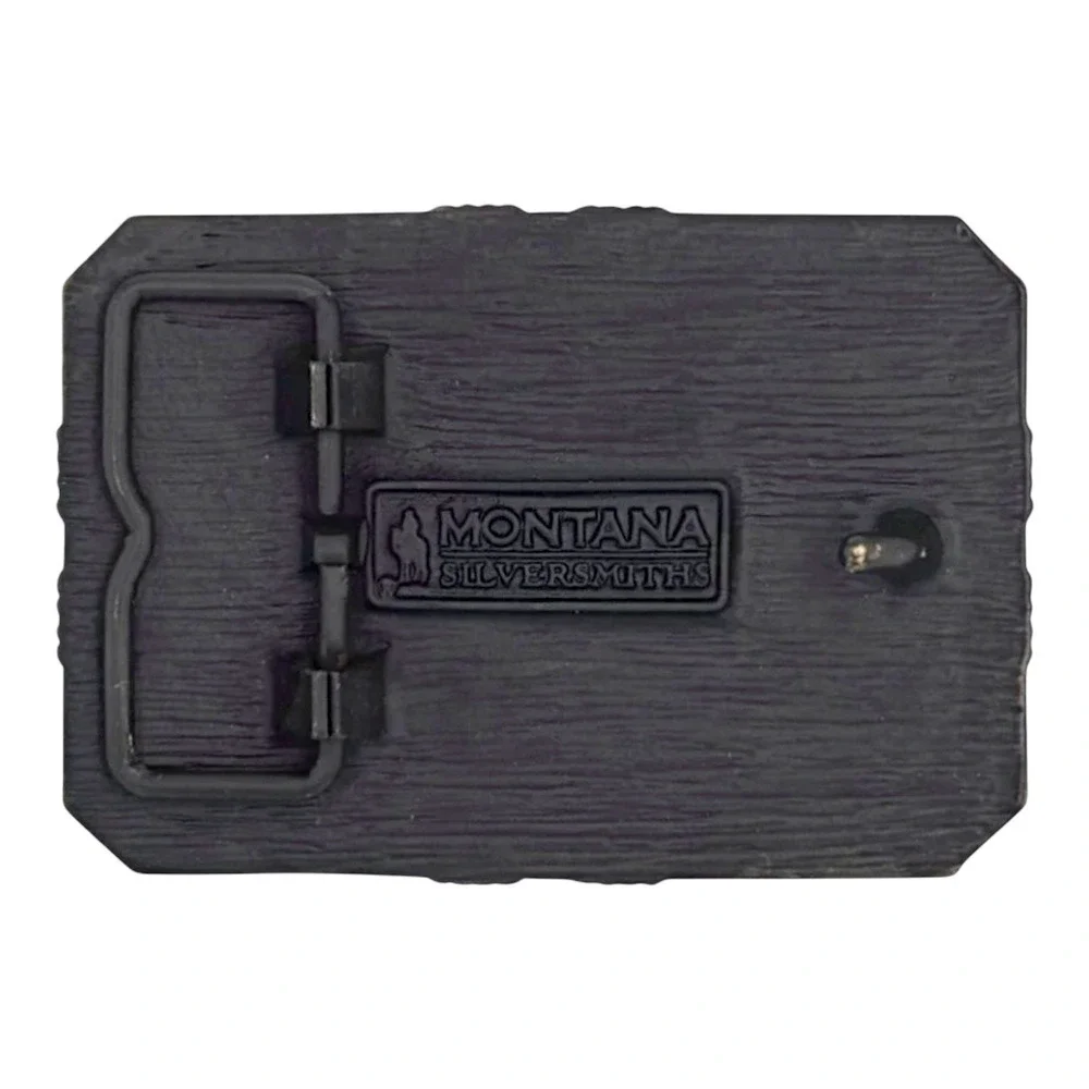 Montana‎ Silversmiths Forever Free Heritage Attitude Belt Buckle NEW